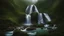 Placeholder: The image showcases a mesmerizing view of a massive waterfall cascading from the top of a mountain hill, with the waterfall soaring to a great height and flowing forcefully into the valley amid lush green trees and vegetation. The image reflects the beauty and power of nature and its enchanting impact on the surrounding environment, inviting viewers to explore these magnificent natural landmarks around the world.