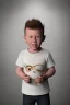 Placeholder: James hetfield toddler, full body, bokeh,hyper realistic