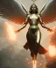 Placeholder: San Michael Archangel, divine justice, head and shoulders portrait, 8k resolution concept art portrait by Greg Rutkowski, Unreal Engine 5 volumetric lighting