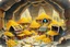 Placeholder: dnd, fantasy, watercolour, large strokes, stylistic, dungeon, piles of gold, chests full of gold, various gems, various riches, opulent, grandiose, large picture
