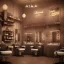 Placeholder: inside modern barber shop in arabic style, 8k, extremly detailed,luxus, wohlhabend, cinema4d, 3d render, creative, complex, shining, much light,