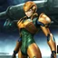 Placeholder: Samus barehead without helmet from Metroid Prime