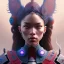 Placeholder: sango fantasy, fantasy magic, intricate, sharp focus, illustration, highly detailed, digital painting, concept art, matte, artgerm and paul lewin and kehinde wiley, masterpiece