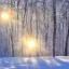 Placeholder: winter landscape, crystal, sun, hyperreal