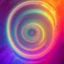 Placeholder: Smooth gentle rainbow color gradients in swirling glowing mist, ambient, delicate, calm, luminous, peaceful, harmonious, insubstantial