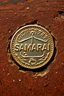 Placeholder: view of the word , Samarrai , on a coin