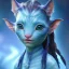 Placeholder: Pandora. It is not clear what you mean by a "makeup-wearing baby" in the context of the film Avatar. baby cat