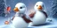 Placeholder: snow happy duck