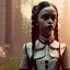 Placeholder: Full body, 3d render,Jenna Ortega, Wednesday addams 1800's women style, 1800's hair style, 1800's women clothes style, hyper realistic, octane render, unreal engine 5, 8k, palace background, uhd