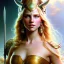 Placeholder: portrait 'beautiful Sexy busty Blonde Sif',long hair,horned helmet, celtic tattoed,crystal clear green eyes,painting by gaston bussiere, greg rutkowski, yoji shinkawa, yoshitaka amano, tsutomu nihei, donato giancola, tim hildebrandt, oil on canvas, cinematic composition, extreme detail,fit full head inside picture,32k