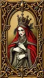 Placeholder: kobold queen card with ornate frame