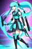 Placeholder: hatsune miku with big weapons