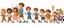 Placeholder: children joyfully marching in a band. pixar illustration