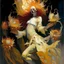 Placeholder: Flaming protea dance.. Modifiers: fantasy ethereal fantastic view crisp quality Dante Gabriel Rossetti Gustav Klimt dreamy Francisco Goya Epic Steve Hanks translucent Stephen Gammell Esao Andrews enchanting Serge Marshennikov Camille rose Garcia August Malmstrom Giovanni di Paolo