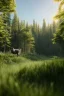 Placeholder: Clear focus,High resolution,High quality,druid, Blonde long hair, green eyes, cat ears, Realistic, intricate details, insanely detailed, forest background