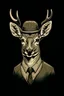 Placeholder: He's a half man half deer who is a private eye