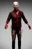 Placeholder: realistic image, joe biden zombie, zombie posing, arm cut and bleeding, amputated leg, night, walking with a limp, waist up view, dark ambient, highly detailed, sky background, concept art, unreal engine 5, god rays, ray tracing, RTX, lumen lighting, ultra detail, volumetric lighting, 3d, finely drawn, high definition, high resolution.