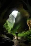 Placeholder: high in the mountains live in a cave a friendly giant\