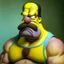 Placeholder: The human version of Homer Simpson