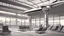 Placeholder: airport scene, comic style, paper planes taking off and landing, 4K, very high contrast