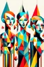 Placeholder: geometric people abstract