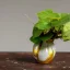 Placeholder: artistic photo of a tiny cracked ceramic vase repaired with gold, kintsugi, garden setting, beautiful landscape photography, beautiful, vines and leaves, delicate, cinematic, high detail, beautiful composition, delicate arrangement, aesthetic, soft lighting, award winning photography, tender