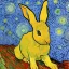 Placeholder: rabbit in custody Van Gogh