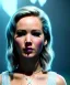 Placeholder: A portrait of a crystalised Goddess Jennifer Lawrence, atmospheric, realistic, unreal engine, cinematic lighting, octane render,8K, dark,