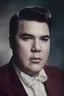 Placeholder: facial portrait - Elvis W.C. Fields - 32k, UHD, 1080p, 8 x 10, glossy professional quality digital photograph - dark blue and dark red, and light maroon and purple and foggy black gradated background, historic, powerful, octane rendering, exquisite detail, 30 - megapixel, 4k, 85 - mm - lens, sharp - focus, intricately - detailed, long exposure time, f8, ISO 100, shutter - speed 1125, diffuse - back - lighting, ((skin details, high detailed skin texture)), (((perfect face))),