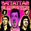 Placeholder: Saturday Night Fever Dream thrash metal cover staring Adam Sandler