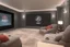 Placeholder: a dedicated home cinema room