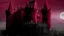 Placeholder: dark blood red colored, Vampire castle,