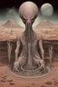 Placeholder: Nyarlathotep cosmic horror ceremony in the Painted Desert