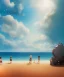 Placeholder: a beach, cinematic angle, studio ghibli, wes anderson, volumetric lighting, breathtaking, beautiful composition, elegant, digital art, detailed, oil painting, hyperrealistic, sharp focus, 8k