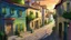 Placeholder: In this concluding chapter, the small town begins to transform magically and wonderfully. The scene appears in new colors, reflecting the light and peace that has returned to the town after solving the mystery. The old houses and narrow streets are reflected in a new luster, as life returns to the town after a long period of worry and uncertainty. Everyone seems happier and more relaxed, faces filled with smiles and colors of hope. Children play happily in the streets, and residents exchange g