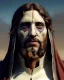 Placeholder: "Jesus, mysterious Kenku male, bird, full-scale head and shoulders portrait, 8k resolution concept art portrait by Greg Rutkowski, Artgerm, WLOP, Alphonse Mucha dynamic lighting hyperdetailed intricately detailed Splash art trending on Artstation triadic colors Unreal Engine 5 volumetric lighting Splash art fantasy"