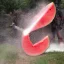 Placeholder: anvil smashing a watermelon blood spraying and gushing out