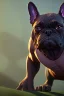 Placeholder: alien french bulldog musculature hulk body HD strong french bulldog hulk marvels Warcraft 64k