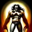 Placeholder: ultra detailed fullbody portrait of LOBO Villain , extremely detailed digital painting, extremely detailed face,crystal clear eyes, in the style of Simon Bisley and Frank Frazetta and robert e howard and pablo oliveira and Ken Kelley ,mystical colors,perfectly centered image, perfect composition, rim light, beautiful lighting,8k, stunning scene, raytracing