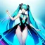 Placeholder:  Beautiful flawless Anime art of beautiful Hatsune miku with beautifel legs by artgerm, ross tran, magali villeneuve, Greg Rutkowski, Gil Elvgren, Alberto Vargas, Earl Moran,, Art Frahm, Enoch Bolles