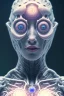 Placeholder: portrait full human body, meditation, third eye, universe, fourth dimension, fractal, realistic, 8k, high quality, extreme detail, symmetrical nose.