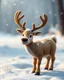 Placeholder: Cute realistic Reindeer