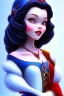 Placeholder: Snow white, beautiful