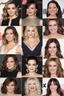 Placeholder: Merge Hailee Steinfeld/Bailee Madison/Marie Osmond/Lynda Carter/Scarlett Johannson/Sandra Bullock/Judy Landers/Audrey Landers/Heather Locklear//Tonya Roberts/Dolly Parton/Christina Hendricks/April Bowlby/Jodie Sweetin/Ariel Winter into one person, a woman named Judith Swendersen with short, buzz-cut, pixie cut hair tapered on the sides, blue eyes,