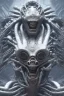 Placeholder: evil berserker, alien, tron, bitcoin eyes, 8k, finely detailed, photo realistic, gothic, hr giger