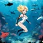 Placeholder: [illustration for wii No More Heroes style with thick lines] With each encounter, she pushed herself to the limits, testing her skills and courage against these formidable foes.In this underwater world of chaos and danger, snorkelling Barbarella found herself facing not only the sharks but also the remnants of a society on the brink of collapse. As she navigated the treacherous waters, she uncovered dark secrets and hidden dangers that threatened to consume her.