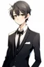 Placeholder: young man anime wearing tuxedo