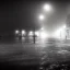 Placeholder:  street view in night , foggy, muddy floor, post apocalyptic,