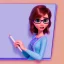 Placeholder: Thirty something mother of five, drawing on a sketchpad, glasses, brown hair, hazel eyes, Beautiful, cute, intricate, highly detailed, 8k, HDR, dynamic lighting, professional quality, post edit