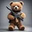 Placeholder: Teddy bear holding an AK-47